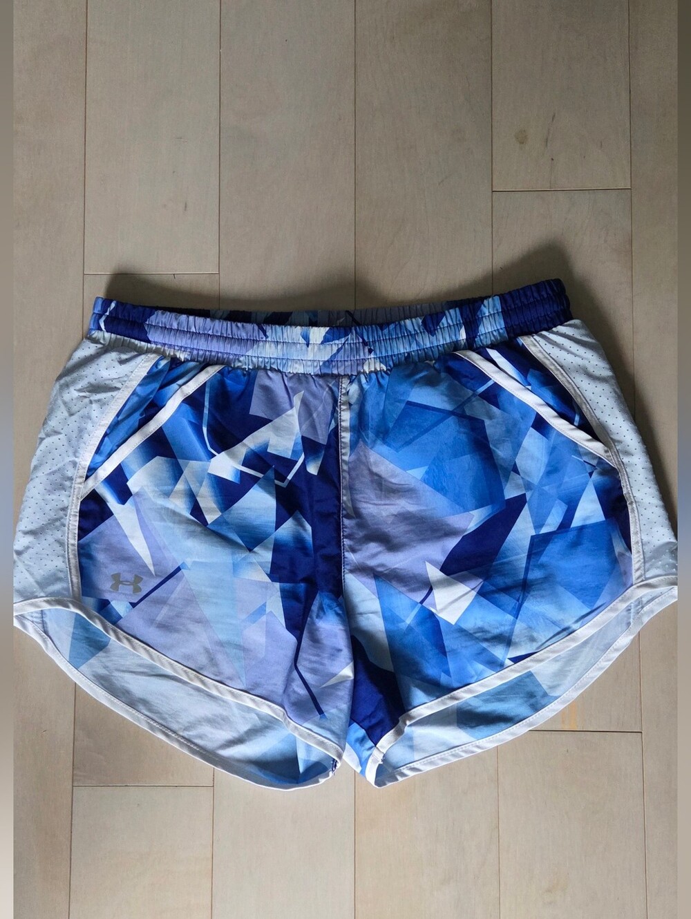 Under Armour Blue Geometric Short